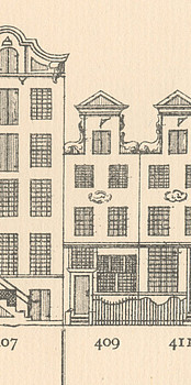 Herengracht 409, Tekening Caspar Philips