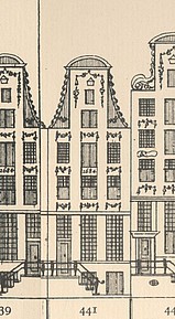 Keizersgracht 441, Tekening Caspar Philips