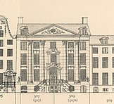 Herengracht 507, Tekening Caspar Philips