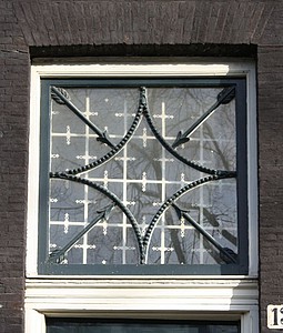 Keizersgracht 137, snijraam