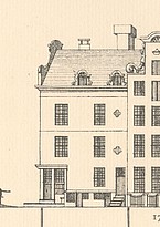 Keizersgracht 172a, Tekening Caspar Philips