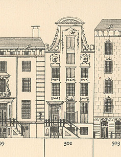 Herengracht 501, Tekening Caspar Philips