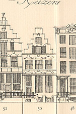 Keizersgracht 50, Tekening Caspar Philips