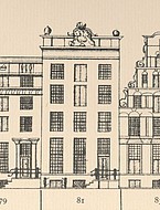 Keizersgracht 81 tekening Caspar Philips