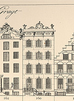 Herengracht 160 tekening Caspar Philips