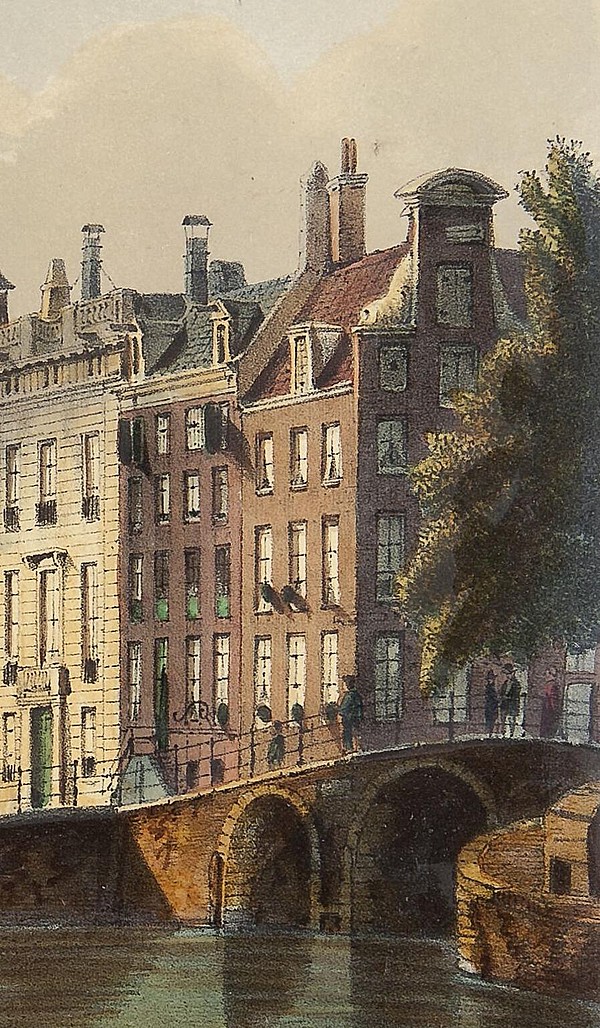 Herengracht 600 Amstel bij de Herengracht 1850 Springer deel