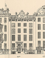 Keizersgracht 440, Tekening Caspar Philips