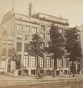 Keizersgracht 309 - 313, voor de afbraak 1912