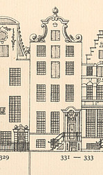 Herengracht 331, Tekening Caspar Philips