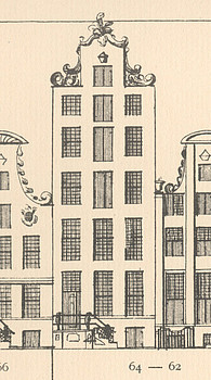 Keizersgracht 64, Tekening Caspar Philips