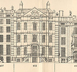 Herengracht 493, Tekening Caspar Philips