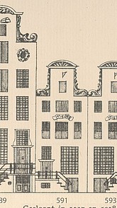 Keizersgracht 591, Tekening Caspar Philips