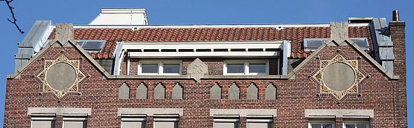 Keizersgracht 313, geveltop