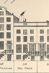 Herengracht 560, tekening Caspar Philips