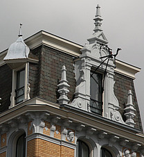 Herengracht 441, Dakkapel aan de Herengracht