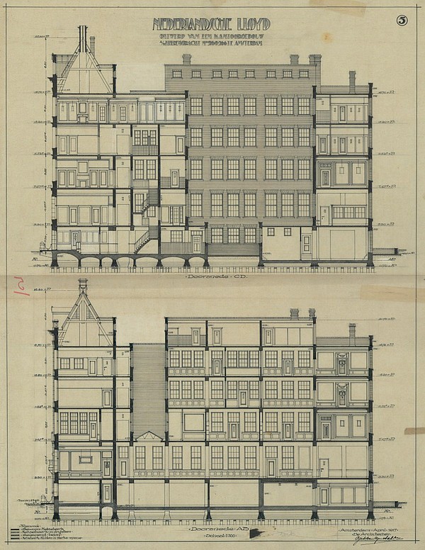 Herengracht 260-266 GEND t99-54