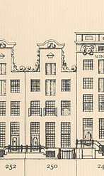 Keizersgracht 250 Tekening Caspar Philips