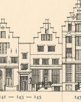 Herengracht 145, Tekening Caspar Philips