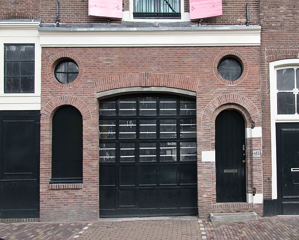 Keizersgracht 483, Ondergevel