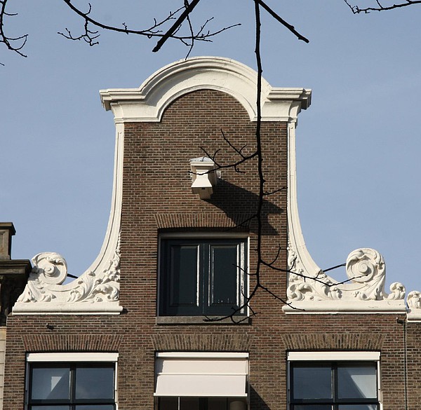 Keizersgracht 611, Halsgevel