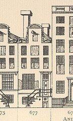 Keizersgracht 677, Tekening Caspar Philips