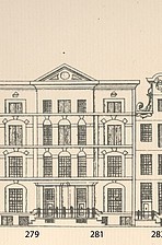 Keizersgracht 281, Tekening Caspar Philips