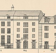 Keizersgracht 605, Tekening Caspar Philips