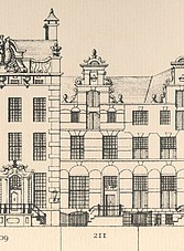 Keizersgracht 211 Tekening Caspar Philips