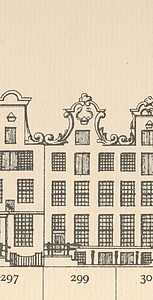 Keizersgracht 299, Tekening Caspar Philips