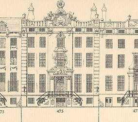 Herengracht 475, Tekening Caspar Philips