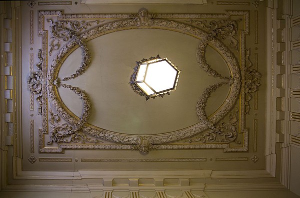 Herengracht 458 plafond voorhal