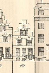 Keizersgracht 166, Tekening Caspar Philips