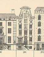 Herengracht 501, Tekening Caspar Philips