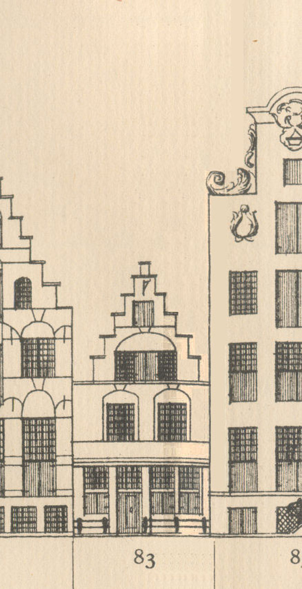 Herengracht 83 tekening Caspar Philips