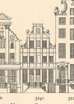 Keizersgracht 324c Tekening Caspar Philips