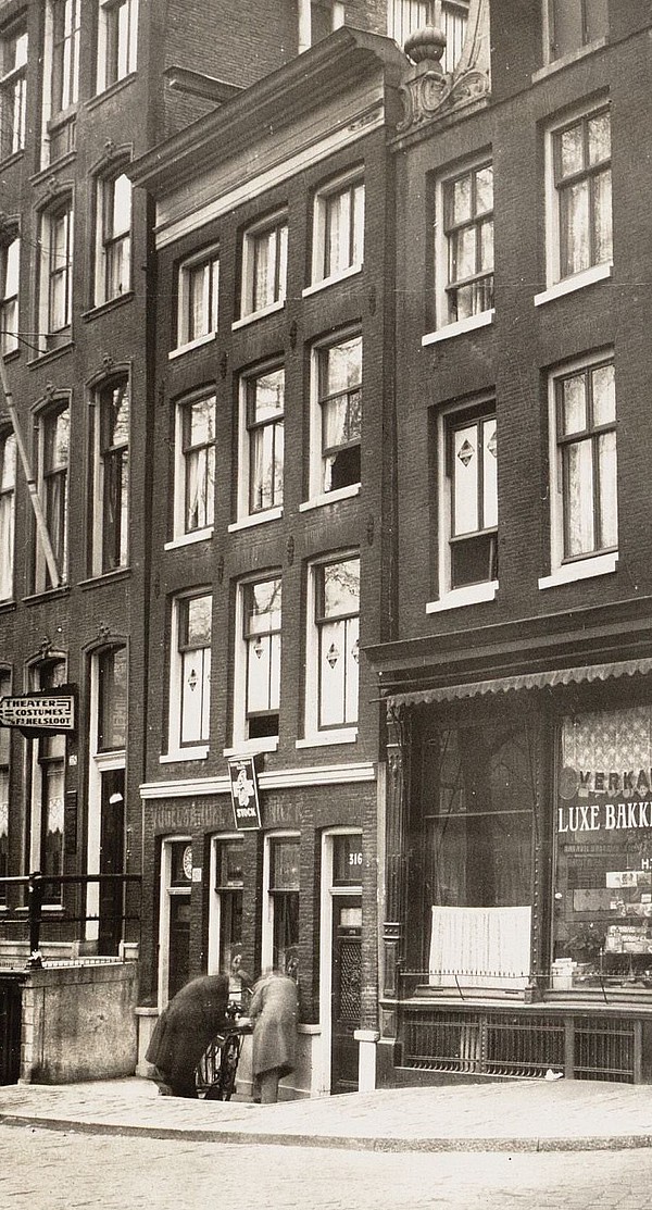 Keizersgracht 316 voor afbraak 1934 BMA