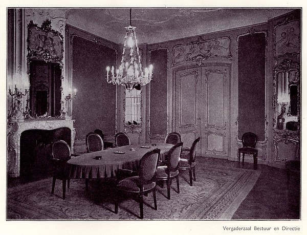 herengracht 180 - 1935 Vergaderzaal