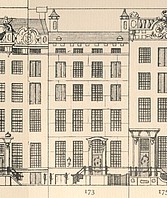 Keizersgracht 173, Tekening Philips Caspar