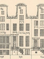 Keizersgracht 656 Tekening Philips Caspar