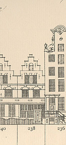 Herengracht 238, Tekening Caspar Philips