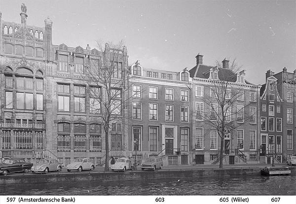 Herengracht 597 tm 609