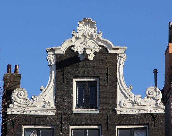 Herengracht 1 halsgevel