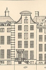 Keizersgracht 450, Tekening Caspar Philips