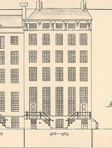 Herengracht 401, Tekening Caspar Philips