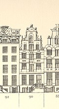 Herengracht 90 tekening Caspar Philips