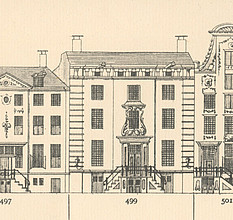 Herengracht 499, Tekening Caspar Philips