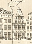 Keizersgracht 124, Tekening Caspar Philips