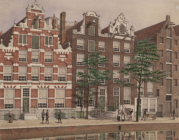 Keizersgracht 187 gesloopt 1864 SAA