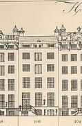 Herengracht 106 tekening Caspar Philips