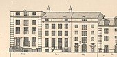 Keizersgracht 601-605, Tekening Caspar Philips